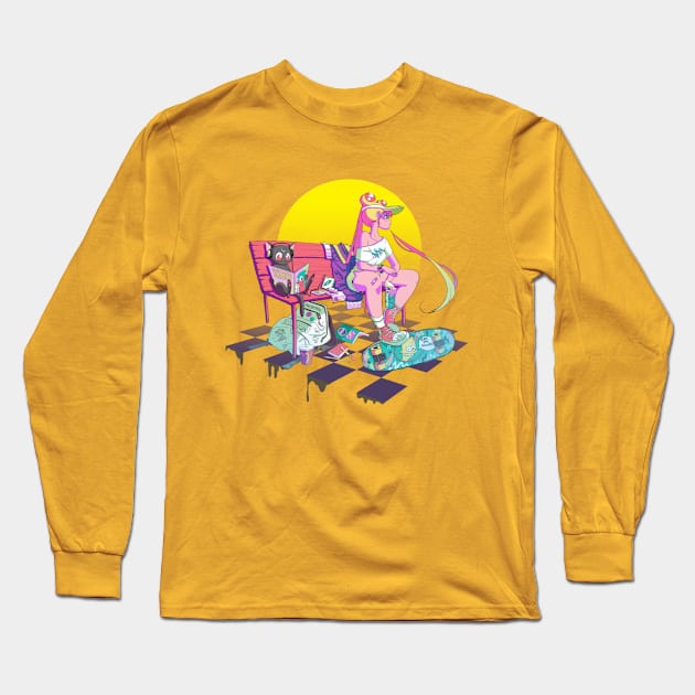 Sailorwave Long Sleeve T-Shirt by philtomato